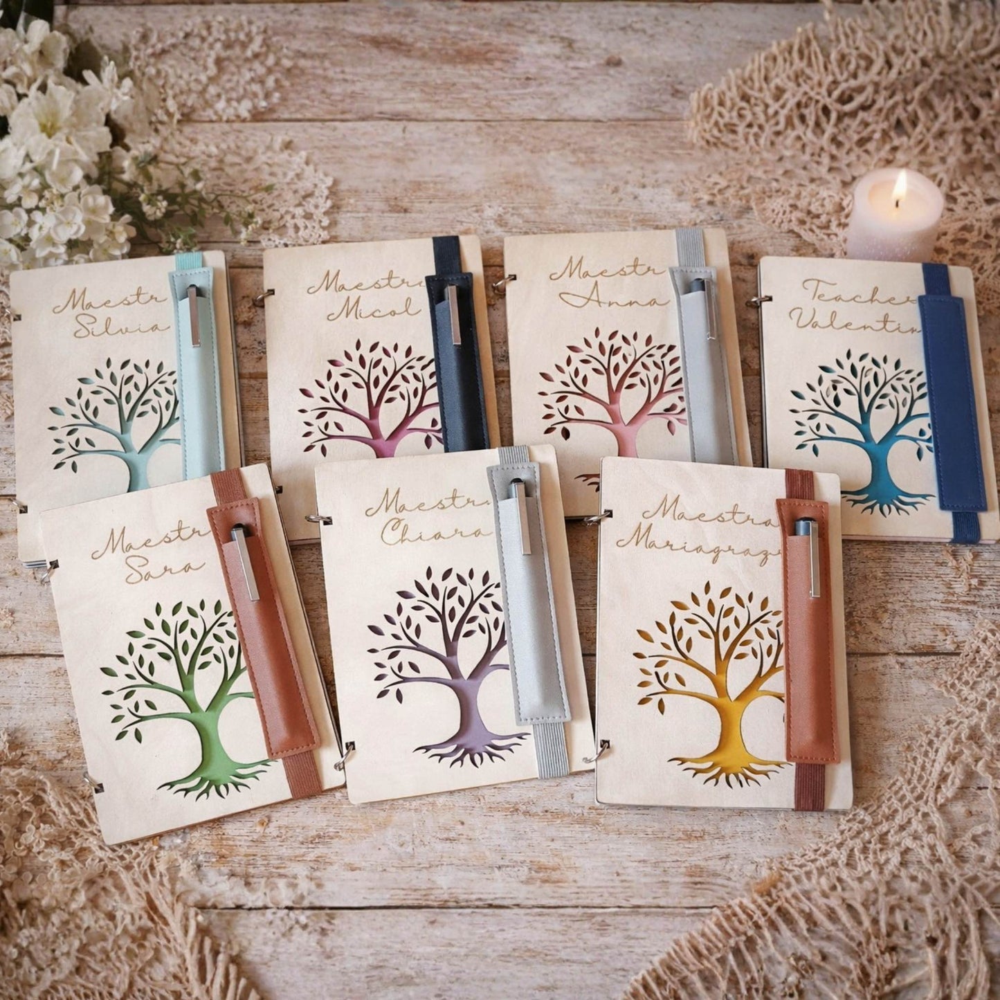 Block Notes Maestre Personalizzato A5