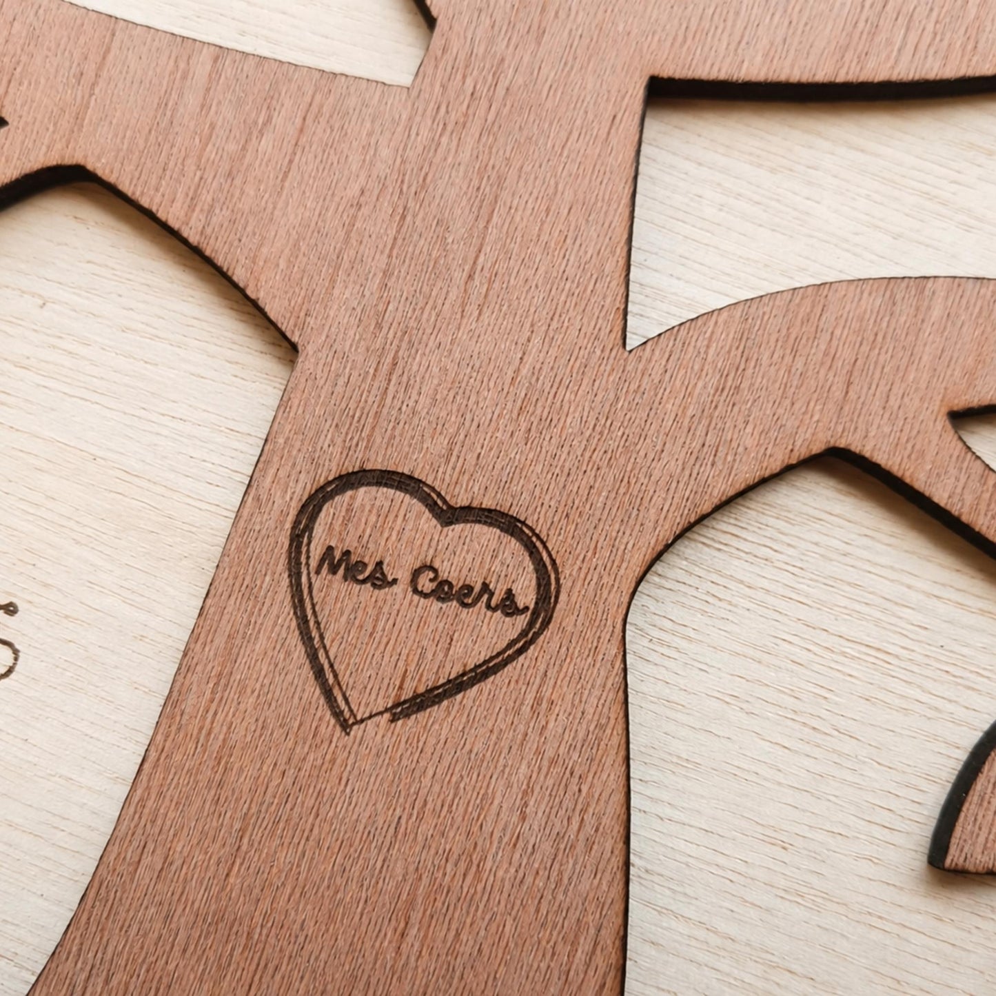 Albero della Famiglia Personalizzato con 10 Mele da Scrivere