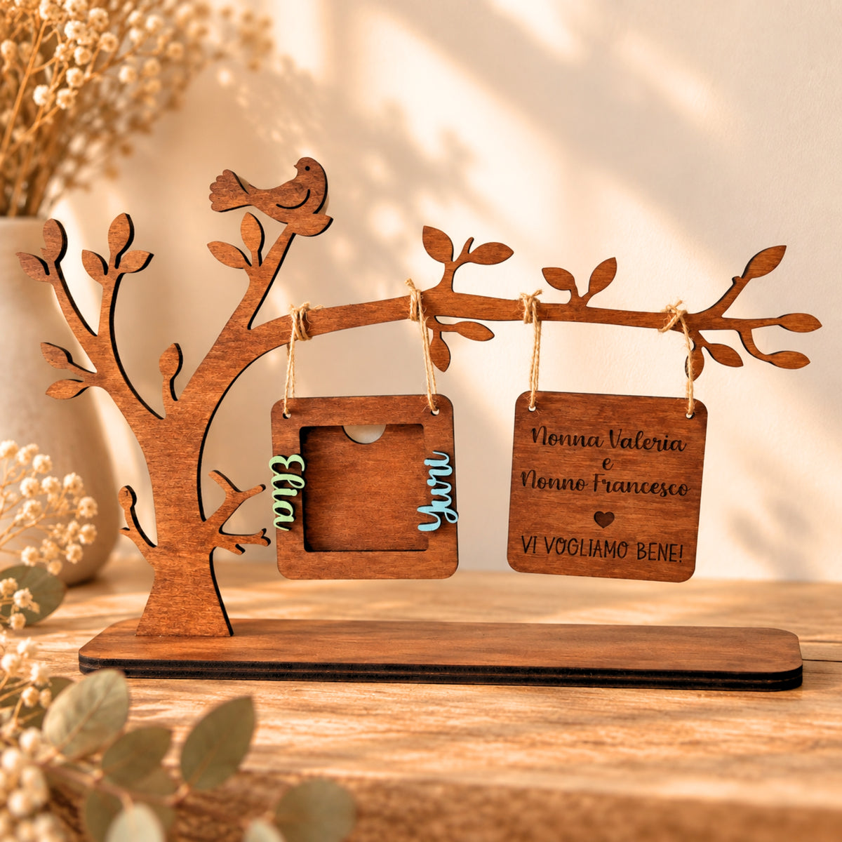 Albero Portafoto Personalizzato | Regalo Festa dei Nonni