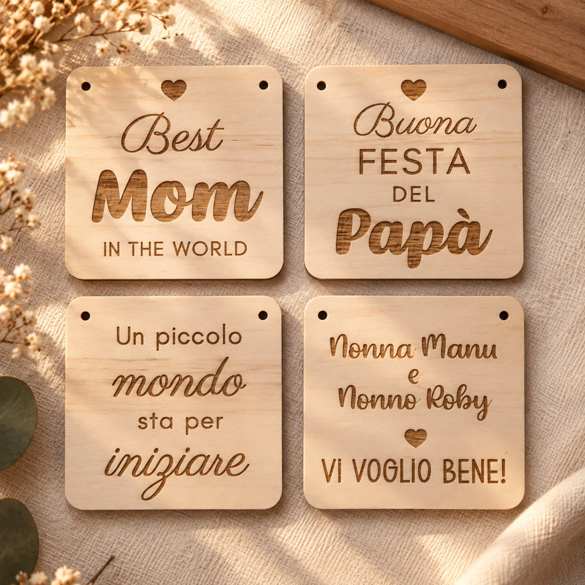 Albero Portafoto Personalizzato | Regalo Festa dei Nonni
