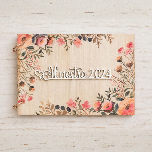 Album Fotografico Personalizzato in Legno – 24,5 x 17,5 cm