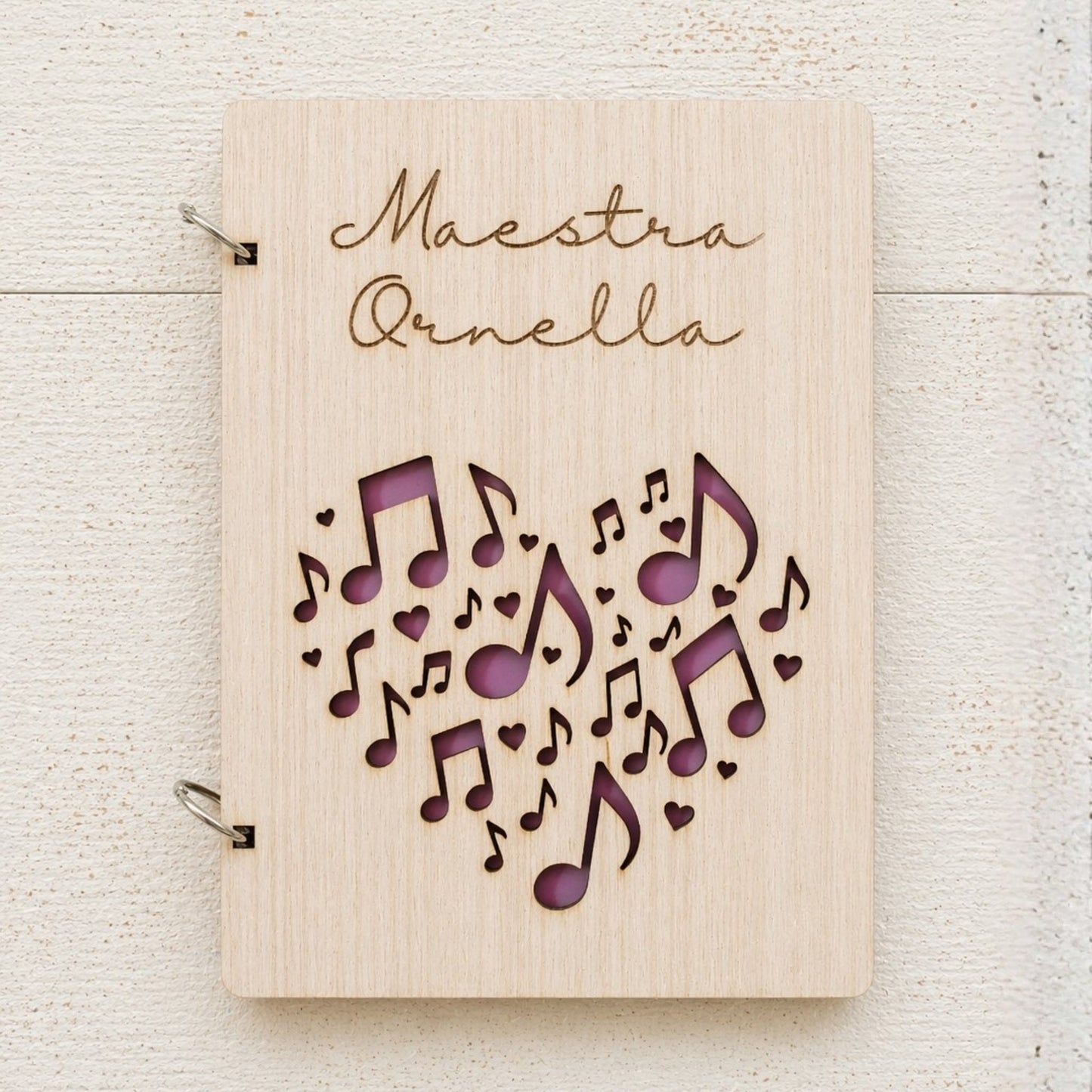 Block Notes Maestre Personalizzato A5