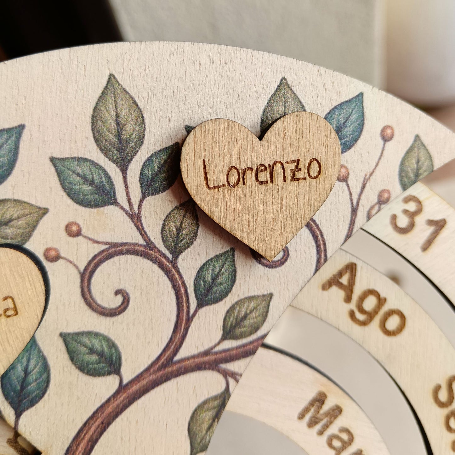Calendario Perpetuo Personalizzato Albero della Vita