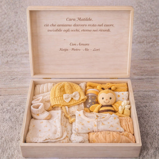 Scatola dei Ricordi Personalizzata in Legno